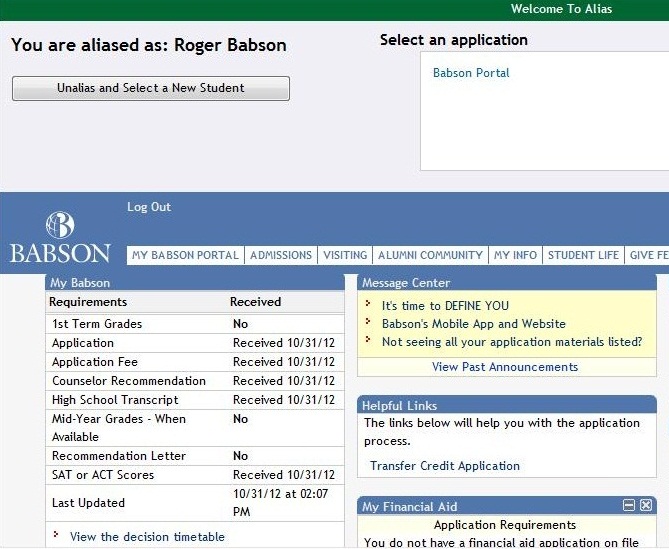 Applying Early to Babson? Undergraduate Blog All College Blogs