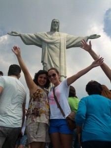 Me and Beatriz, the wonderful Babson Sophomore that took me around Rio on my day off!