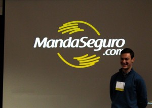 Matias Sevi'12 presenting at Beta Challenge