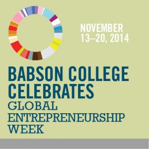 2014 Babson Global Entrepreneurship Week
