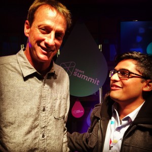 Ativ Patel '17 at the Web Summit