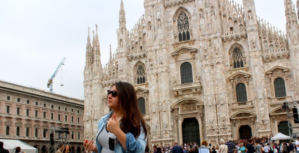 Karla in Milan Italy