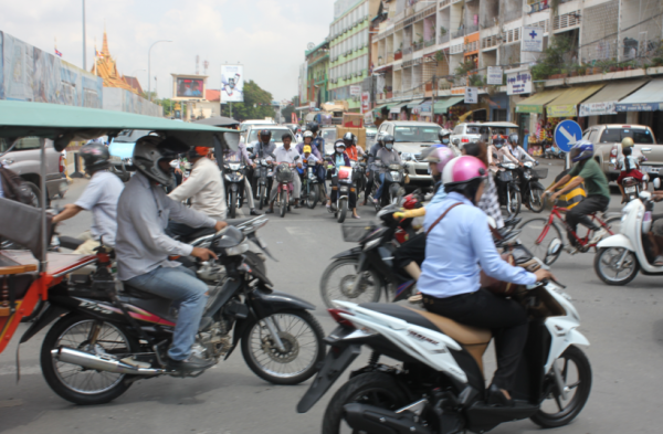 Traffic in Cambodia