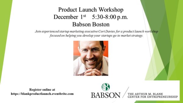 Blank in Boston: Product Launch Workshop