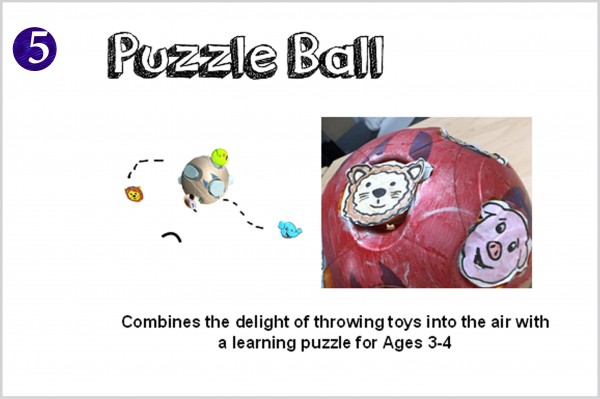puzzle ball front