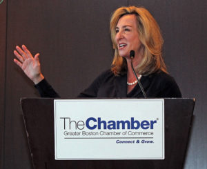 Kerry Healey at Boston Chamber of Commerce