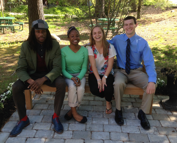 Introducing your 2014 Babson Summer Interns (L-R): Manny, Leandra, Kelsi, and Jeff